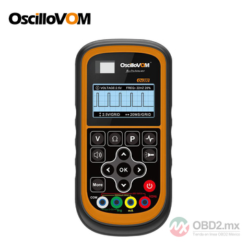 OSCILLOVOM OV300 2023: Osciloscopio y Multímetro Digital 2 en 1 Portátil de Mano.