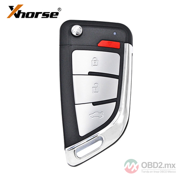 Xhorse XEKF20EN Super Remote Tipo Cuchillo de 4 Botones con Super Chip 10 unidades/lote.