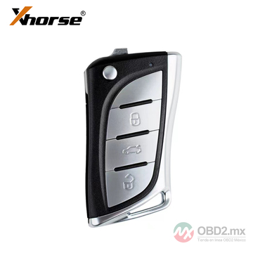 Xhorse XELEX0EN Super Remote Flip 3 Botones para Toyota/Lexus con Super Chip en su interior 10 piezas/lote