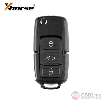 Xhorse XKB501EN Llave Remota con Cable para Volkswagen B5 Tipo 3 Botones 10 Piezas/Lote