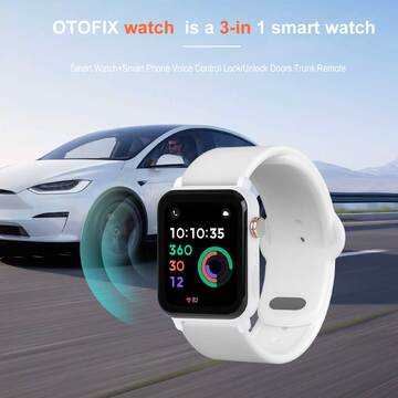 Autel OTOFIX Watch Smart Key Watch Dispositivo Portátil Llave+Reloj+Teléfono Inteligente Control de Voz Bloquear/Desbloquear Puertas Maletero Remoto