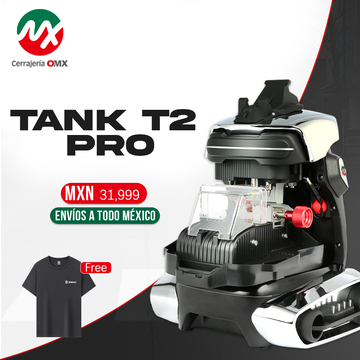 Máquina de corte de llaves CNC, 2 Pro 2M2 TANK, con carcasa protectora, aplicación móvil, bloqueo ml-t, hoyuelos, multipunto