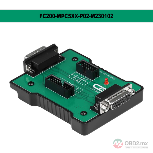 Adaptador CG FC200 MPC5XX FC200-MPC5XX-P02-M230102 para BOSCH MPC5xx Leer/Escribir Datos en Banco Soporte EDC16/ ME9.0/ MED9.1/ MED9.5.