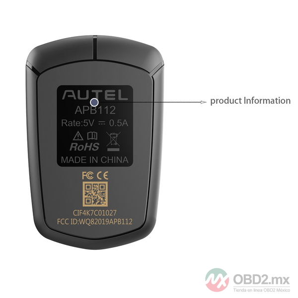 Autel APB112 Smart Key Simulator funciona con Autel MaxiIM IM608/ IM508.