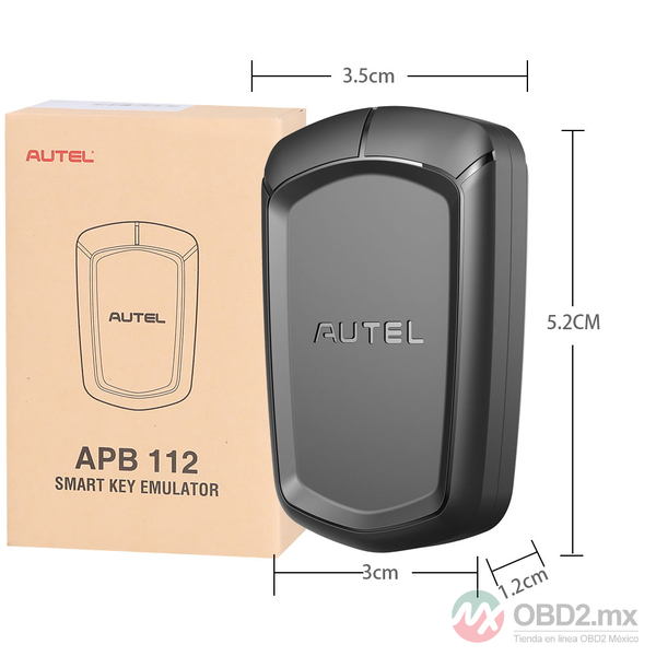 Autel APB112 Smart Key Simulator funciona con Autel MaxiIM IM608/ IM508.