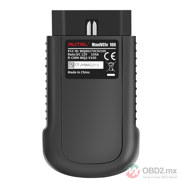 Autel MaxiSYS-VCI 100 es una Interfaz de Comunicación de Vehículos Bluetooth Compacta que se conecta a Autel MS906BT/ MK906BT/ MK908P/ Elite/ MS908.