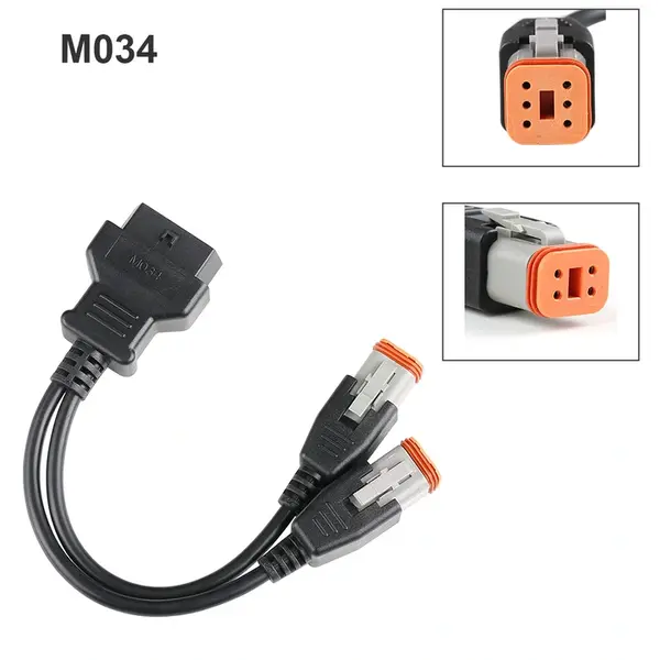 OBDSTAR Motorcycle IMMO Kit Full Adapters Configuration 1 para X300 DP Plus / X300 DP / X300 PRO4 / Key Master DP