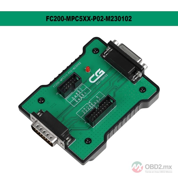 Adaptador CG FC200 MPC5XX FC200-MPC5XX-P02-M230102 para BOSCH MPC5xx Leer/Escribir Datos en Banco Soporte EDC16/ ME9.0/ MED9.1/ MED9.5.