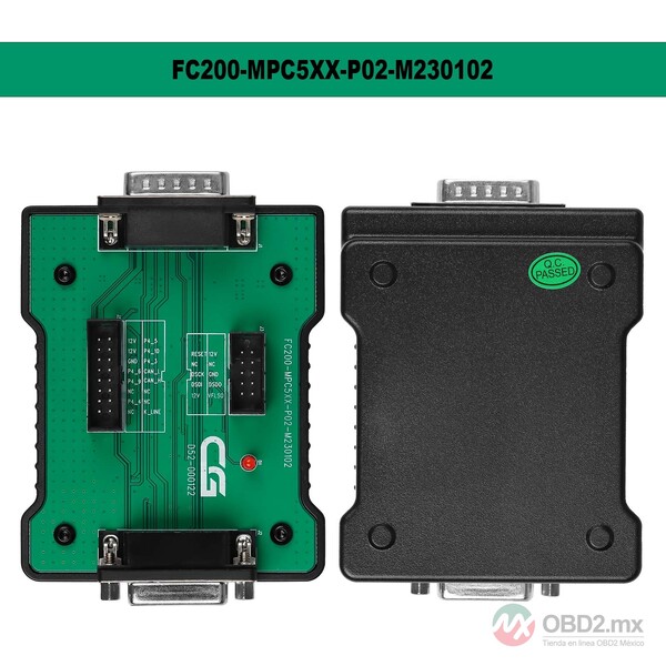 Adaptador CG FC200 MPC5XX FC200-MPC5XX-P02-M230102 para BOSCH MPC5xx Leer/Escribir Datos en Banco Soporte EDC16/ ME9.0/ MED9.1/ MED9.5.