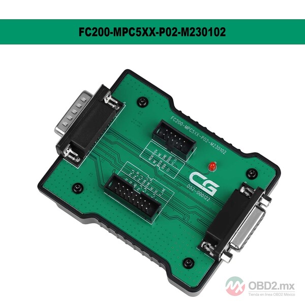 Adaptador CG FC200 MPC5XX FC200-MPC5XX-P02-M230102 para BOSCH MPC5xx Leer/Escribir Datos en Banco Soporte EDC16/ ME9.0/ MED9.1/ MED9.5.