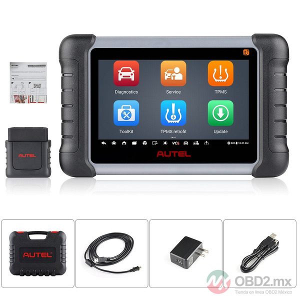 2023 Autel MaxiPRO MP808Z-TS Escáner de Control Bidireccional con Codificación de ECU, TPMS Completo, 36+ Servicios, Actualizado de MP808TS/MP808BT