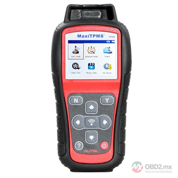 Autel MaxiTPMS TS508 es una herramienta de diagnóstico y servicio TPMS para diagnóstico, programación, reaprendizaje o reinicio de TPMS.