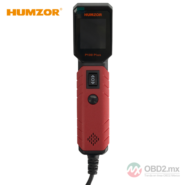 HUMZOR P100 Plus, probador de circuitos automotrices y kit de sonda de circuito eléctrico para diagnóstico del sistema eléctrico del automóvil.