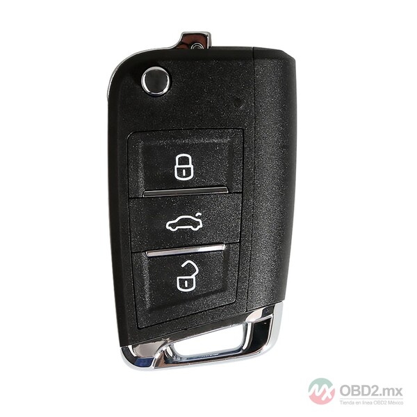 Xhorse XSMQB1EN Smart Remote Key VW MQB Filp 3 Botones Proximidad Inglés 10 piezas/lote