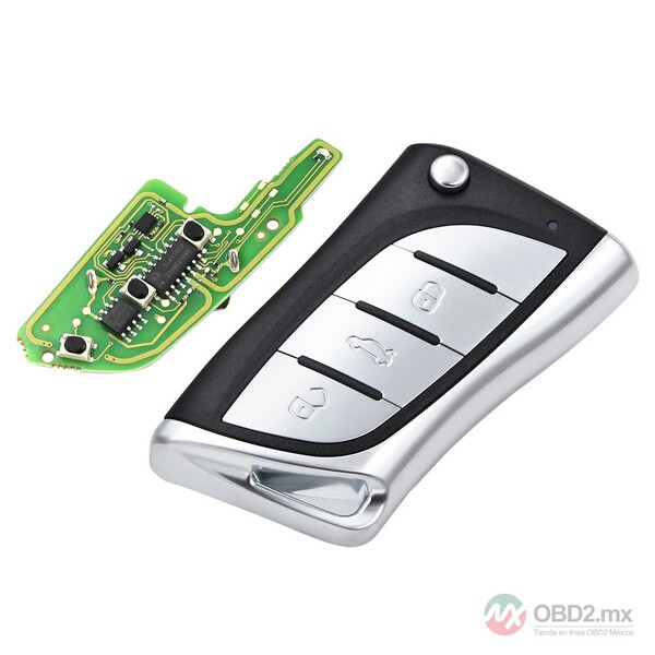 Xhorse XELEX0EN Super Remote Flip 3 Botones para Toyota/Lexus con Super Chip en su interior 10 piezas/lote