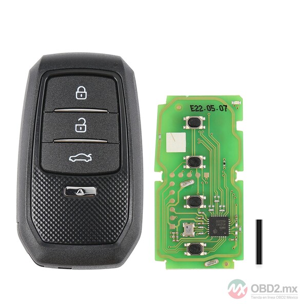 5 unidades de Llave Inteligente Xhorse XSTO01EN FENG.T Universal TOY.T para Toyota XM38 con soporte para 4D 8A 4A todo en uno