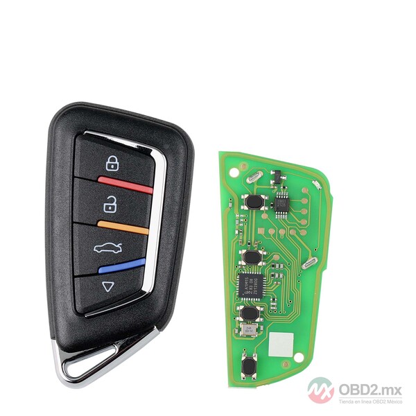 Llave inteligente Xhorse XSKF30EN estilo cuchillo de 4 botones 5 unidades/lot