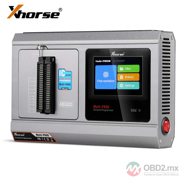 Xhorse XDMPG0GL VVDI Multi-Prog Programmer recientemente admite la lectura/escritura/clonación de ECU y TCU con la licencia MQB48 gratuita.