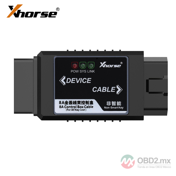 Xhorse XD8ANKGL Adaptador de Llave No-Inteligente TOYOTA 8A para Todos los Perdidos Sin Desmontaje Funciona con VVDI2/VVDI Max+MINI OBD Tool/Key Tool