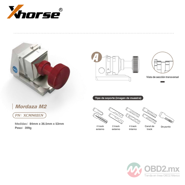 Xhorse XCMN02GL M2 Clamp for Xhorse iKeycutter CONDOR XC-MINI/Condor MINI Plus/Condor Dolphin XP-005