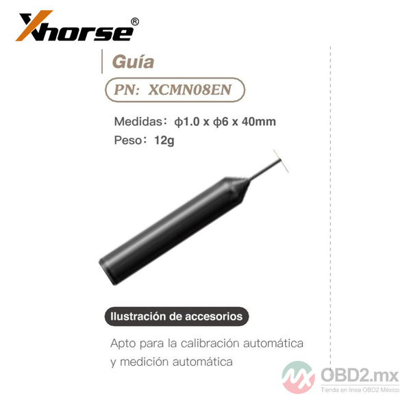 5PCS Xhorse XCMN08 Sonda de Tracer de 1.0 mm para Condor XC-MINI/XC-007/Dolphin XP-005/XP-005L/Plus 2 Máquina de Corte de Llaves