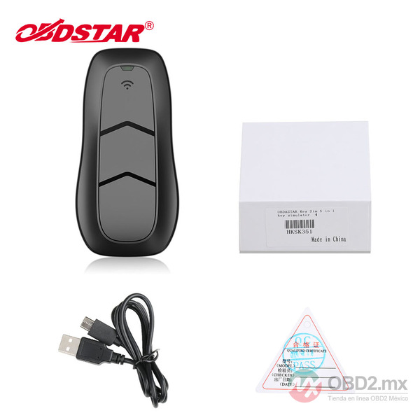 OBDSTAR Key SIM 5 en 1 Smart Key Simulator es compatible con Toyota 4D y H Chip y funciona con X300 DP Plus y X300 Pro4