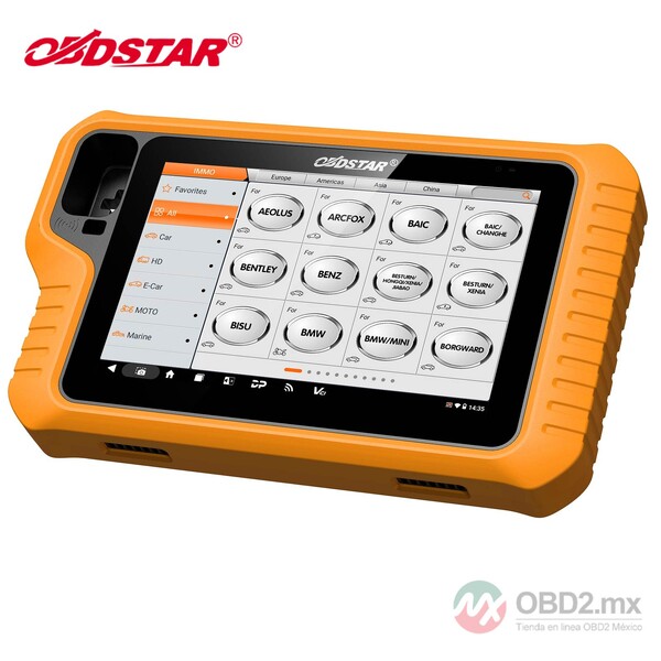 2024 OBDSTAR X300 Classic G3 Programador de Llaves con CAN FD Incorporado DoIP Soporte para Automóviles/HD/E-Car/Motocicletas/Jet Ski