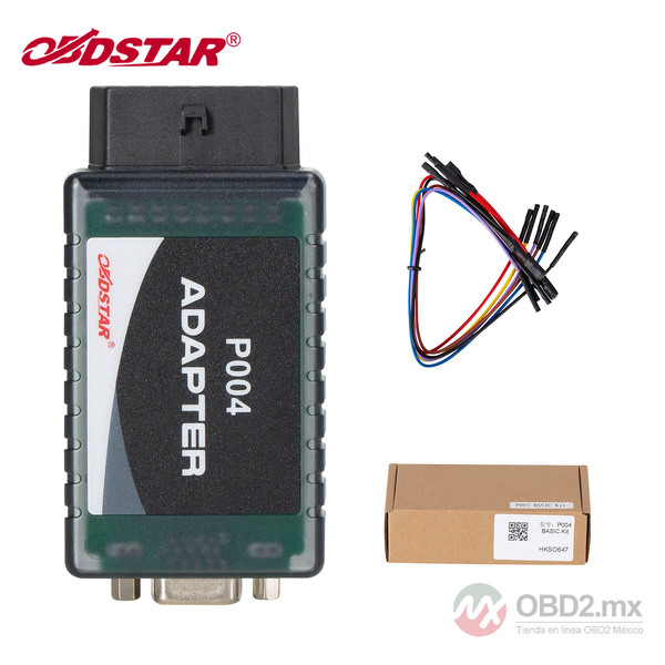 OBDSTAR P004 Kit de Reinicio de Airbag para X300 DP PLUS cubre 86 marcas y más de 11600 números de parte de la ECU.