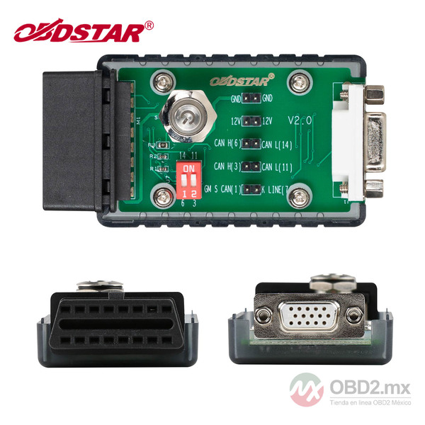 OBDSTAR P004 Kit de Reinicio de Airbag para X300 DP PLUS cubre 86 marcas y más de 11600 números de parte de la ECU.