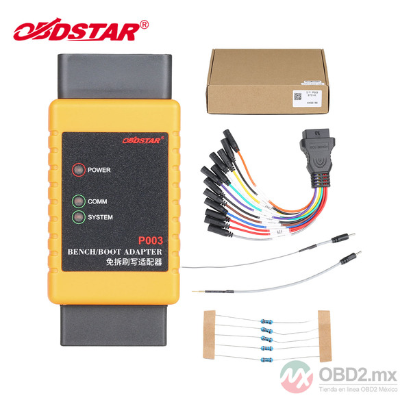 OBDSTAR P003+ Adaptador con Cables de Banco de ECU para OBDSTAR X300 DP/X300 DP PLUS/Key Master DP/X300 PRO4/D800