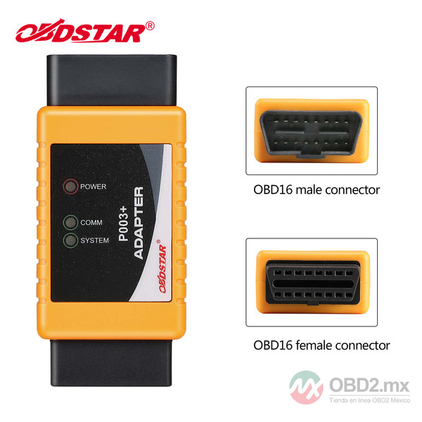 OBDSTAR P003+ Adaptador con Cables de Banco de ECU para OBDSTAR X300 DP/X300 DP PLUS/Key Master DP/X300 PRO4/D800