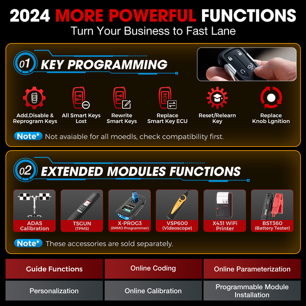 Launch X431 V V5.0 (X431 Pro V5.0) Herramienta de Diagnóstico con DBScar VII Compatible con CAN FD DoIP, Codificación ECU y 37 Funciones Especiales.