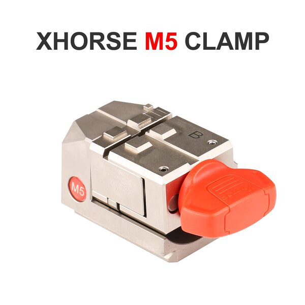 Xhorse XCMNM5GL M5 Clamp Funciona con Dolphin XP-005/ XP-005L/ Condor XC-MINI/ XC-MINI Plus / XC-MINI Plus II Key Cutting Machine