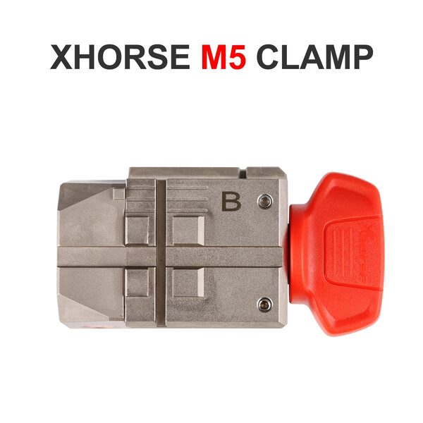 Xhorse XCMNM5GL M5 Clamp Funciona con Dolphin XP-005/ XP-005L/ Condor XC-MINI/ XC-MINI Plus / XC-MINI Plus II Key Cutting Machine