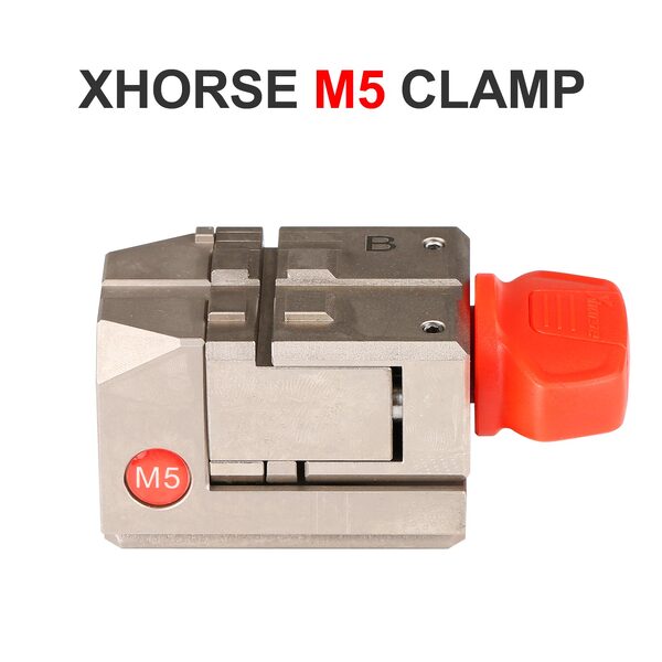 Xhorse XCMNM5GL M5 Clamp Funciona con Dolphin XP-005/ XP-005L/ Condor XC-MINI/ XC-MINI Plus / XC-MINI Plus II Key Cutting Machine