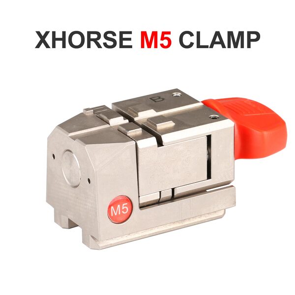 Xhorse XCMNM5GL M5 Clamp Funciona con Dolphin XP-005/ XP-005L/ Condor XC-MINI/ XC-MINI Plus / XC-MINI Plus II Key Cutting Machine