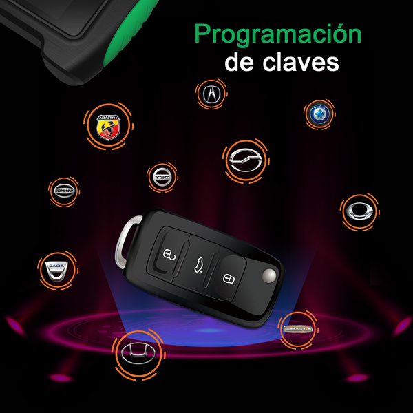 Humzor-herramienta de diagnóstico de coche, escáner M7, Obd, Universal, programador de llaves, Obd2