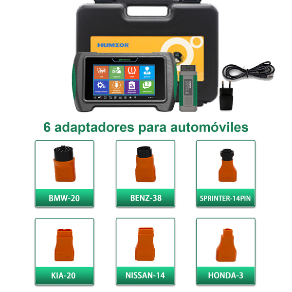 Humzor-herramienta de diagnóstico de coche, escáner M7, Obd, Universal, programador de llaves, Obd2