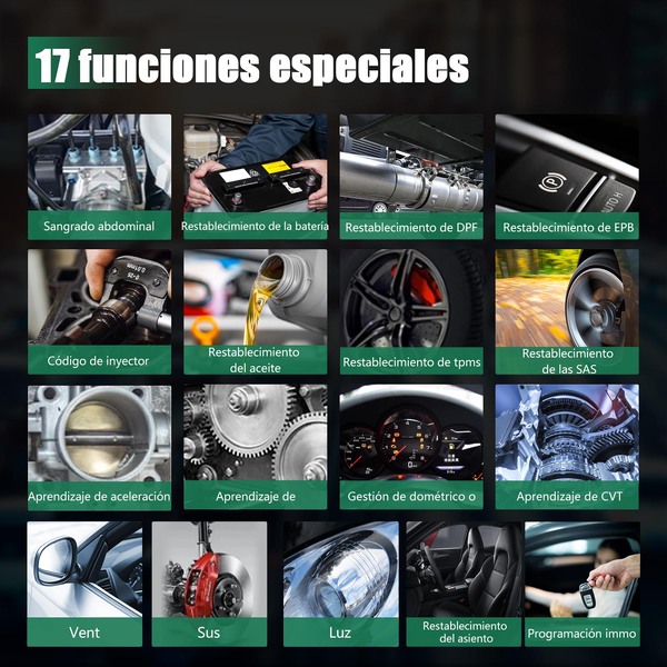 Humzor-herramienta de diagnóstico de coche, escáner M7, Obd, Universal, programador de llaves, Obd2