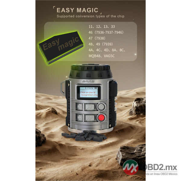 TANK Magic Easy Chip – Solución Inteligente para Copiar y Programar Llaves