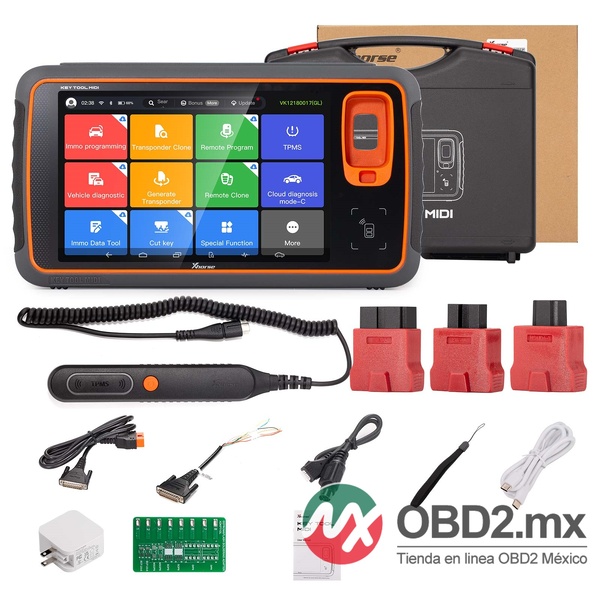 Xhorse XDKMD0EN VVDI Key Tool MIDI Basic Version– Solución Automotriz 2 en 1 para Programación IMMO y Función TPMS
