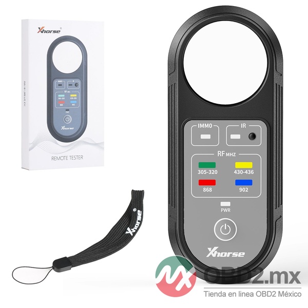Xhorse XDRT20 V2 Probador de Frecuencia para Detección de Señales Infrarrojas de 315 MHz, 433 MHz, 868 MHz, 902 MHz